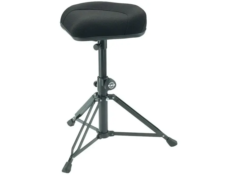 K&M 14056 Trommestol "Nick" sort stoff 